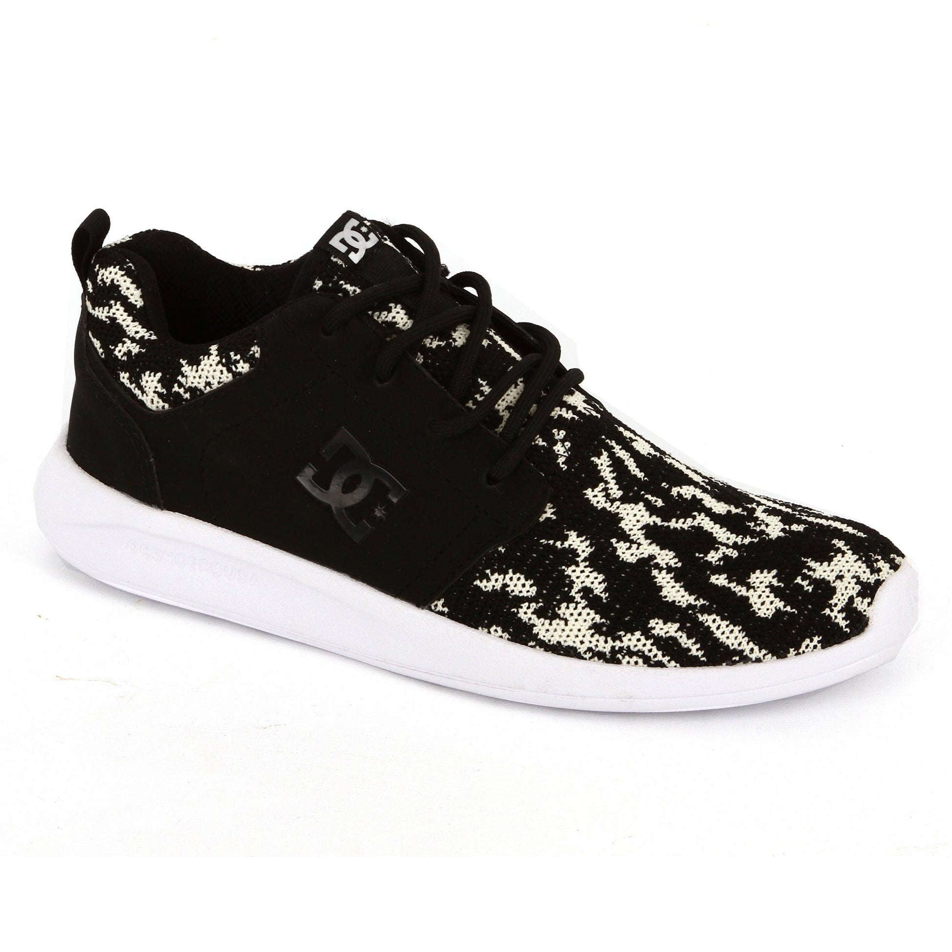 Zapatillas Dc Midway Sn Girl Negro Print - Indy