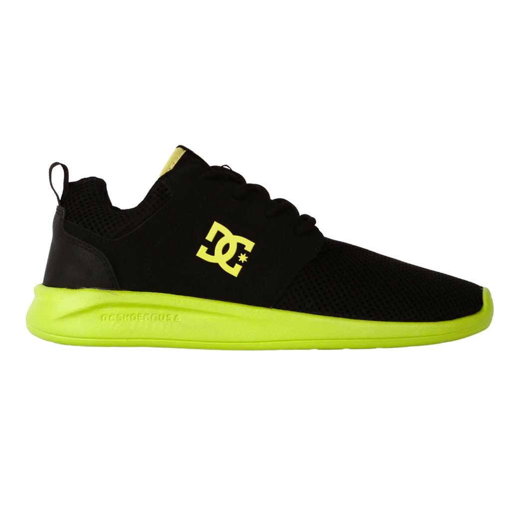 Zapatillas Dc Midway Sn Knit Negro Verde - Indy