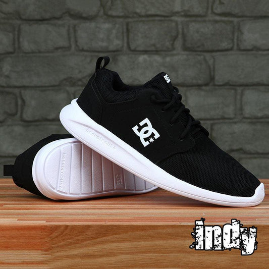 Zapatillas Dc Midway Sn Negro Blanco - Indy