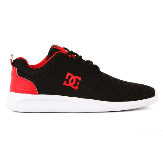 Zapatillas Dc Midway Sn Negro Rojo - Indy