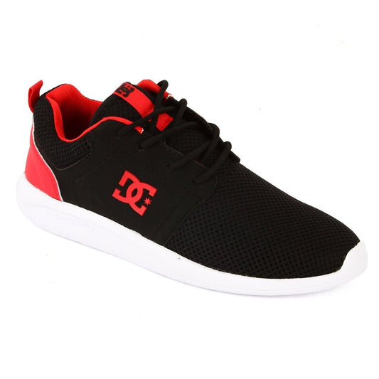 Zapatillas Dc Midway Sn Negro Rojo - Indy