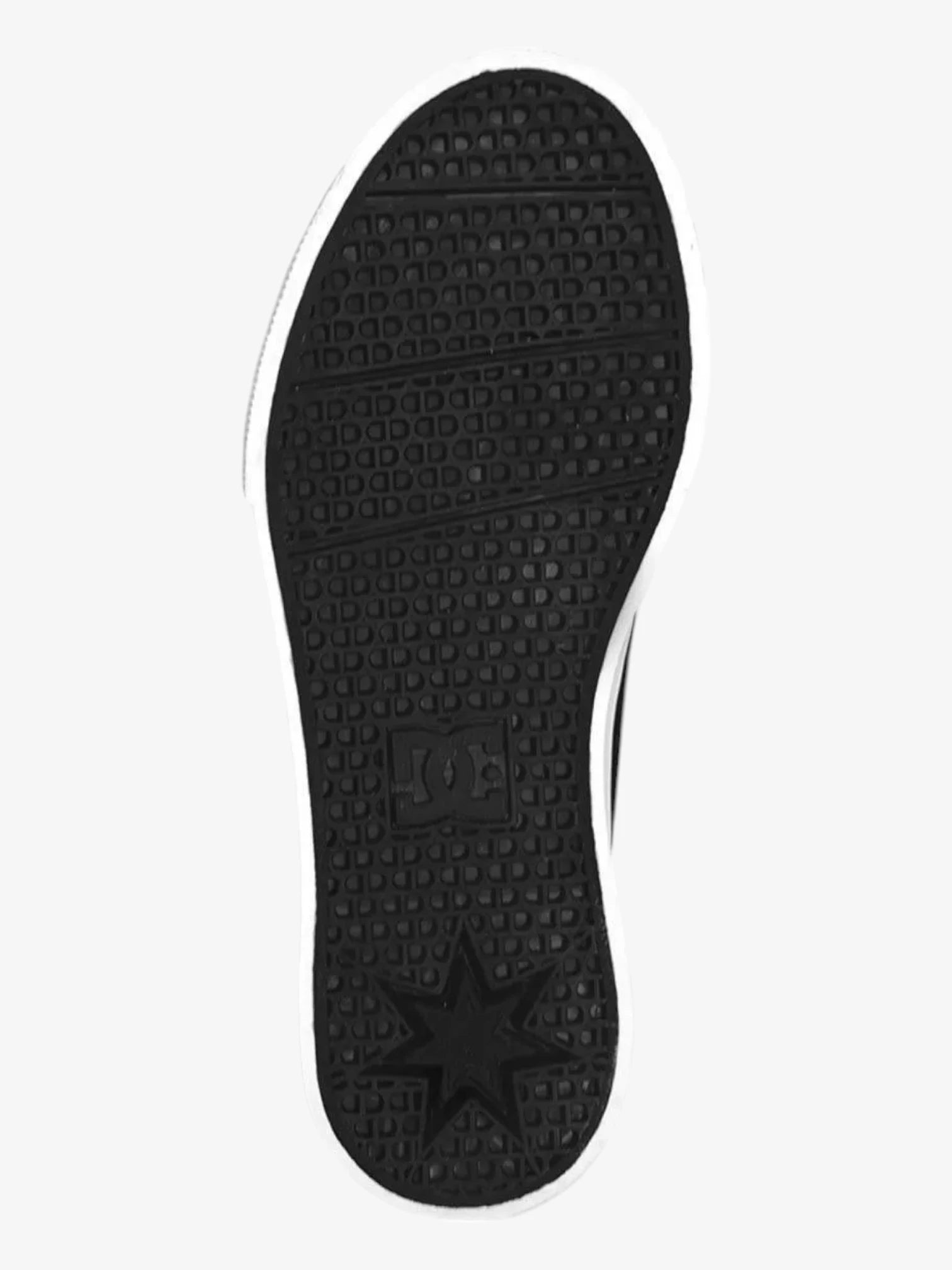 Zapatillas Dc New Trase Platform Tx Mujer Negro Blanco - Indy