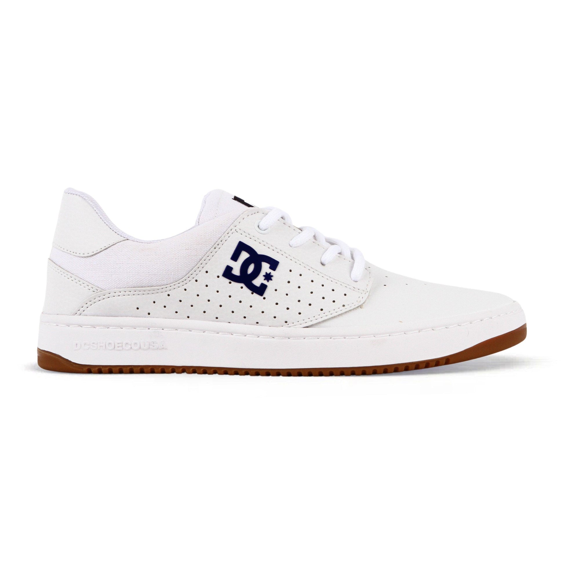 Zapatillas Dc Plaza Tc Ss Blanco Azul - Indy