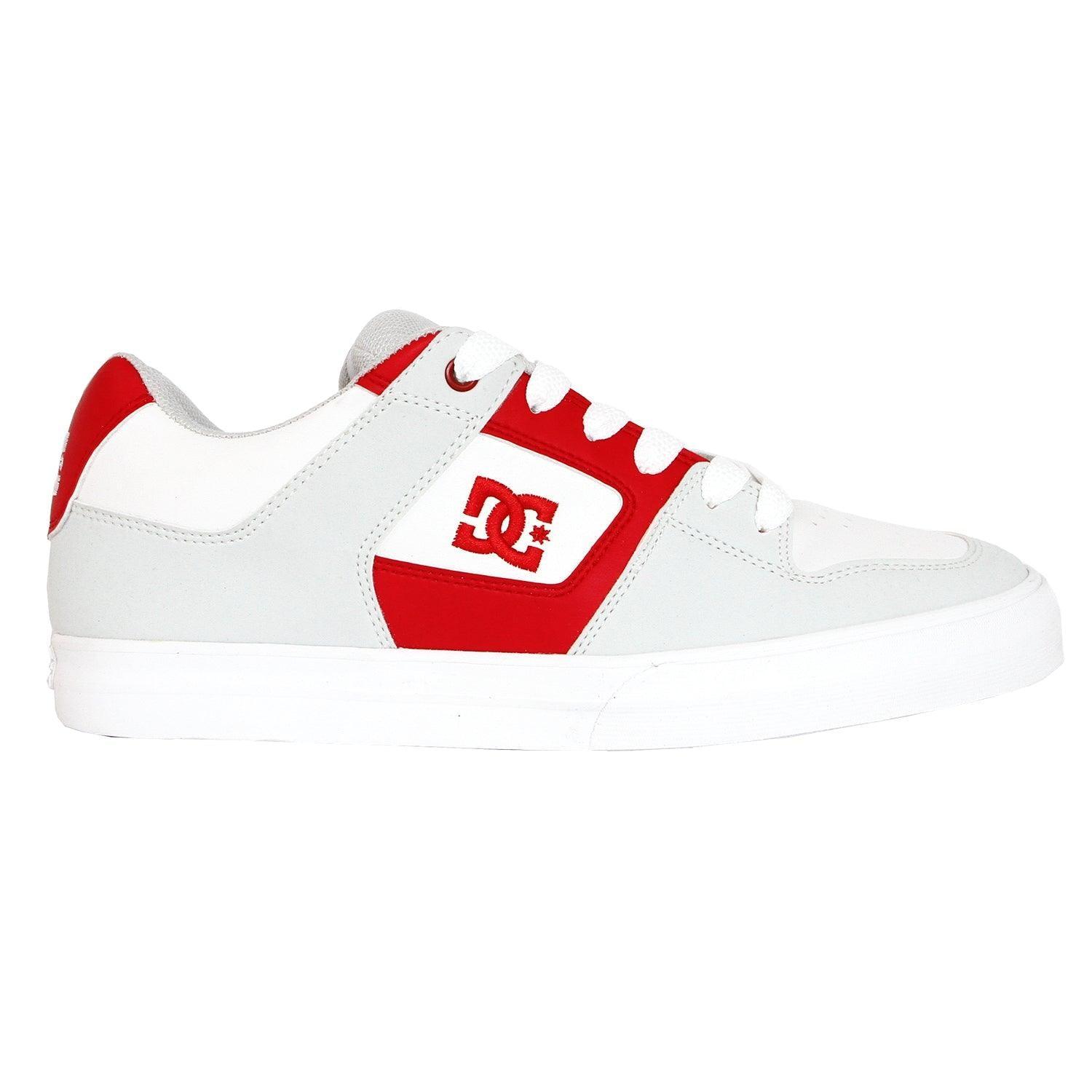 Zapatillas Dc Pure Blanco Rojo - Indy