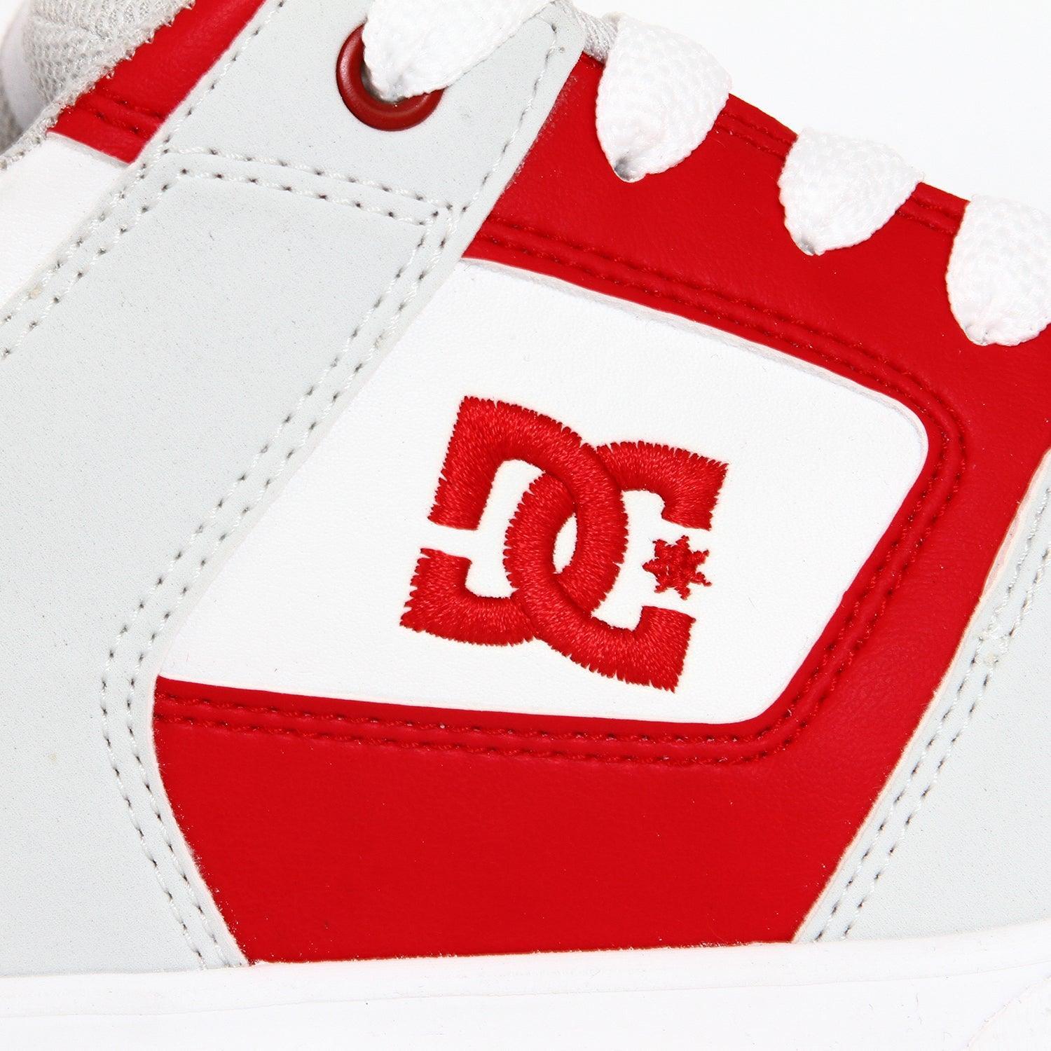 Zapatillas Dc Pure Blanco Rojo - Indy