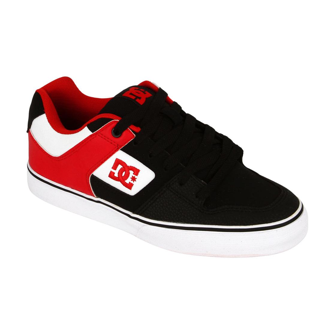 Zapatillas Dc Pure Negro Rojo Blanco - Indy