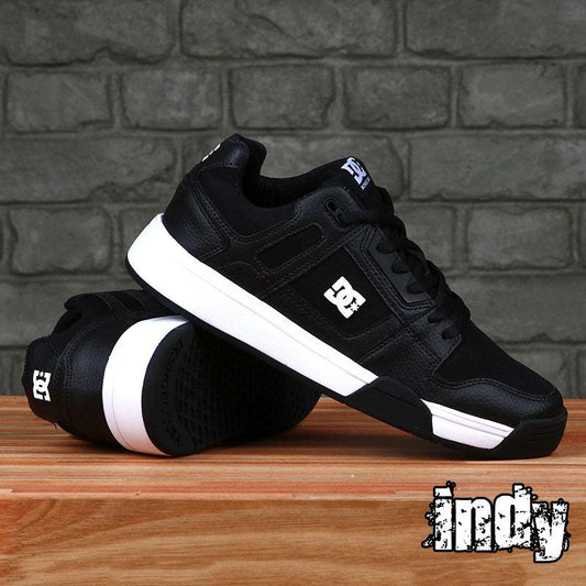 Zapatillas Dc Stag Lite Rs Negro Blanco - Indy