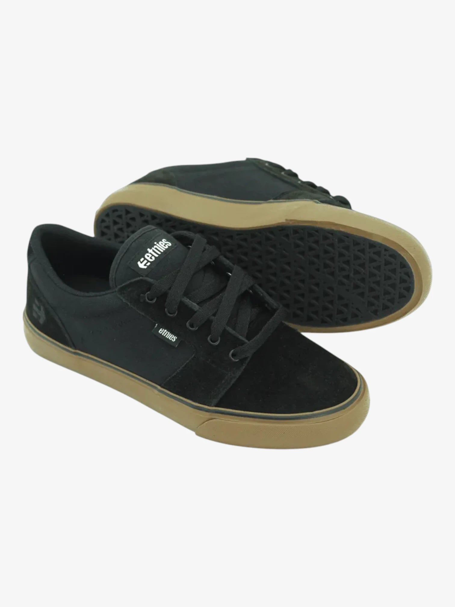 Zapatillas Etnies Barge Ls Negro Marron - Indy