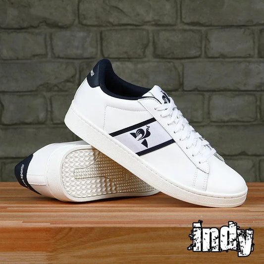 Zapatillas Le Coq Sportif Classic Soft Blanco Azul - Indy