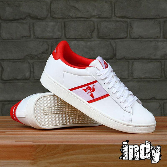 Zapatillas Le Coq Sportif Classic Soft Blanco Rojo - Indy