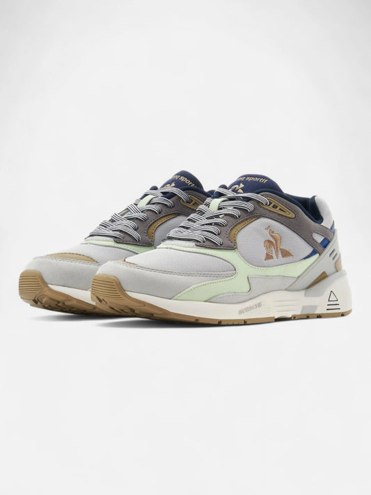 Zapatillas Le Coq Sportif Lcs R1100 Street Gris Verde Agua