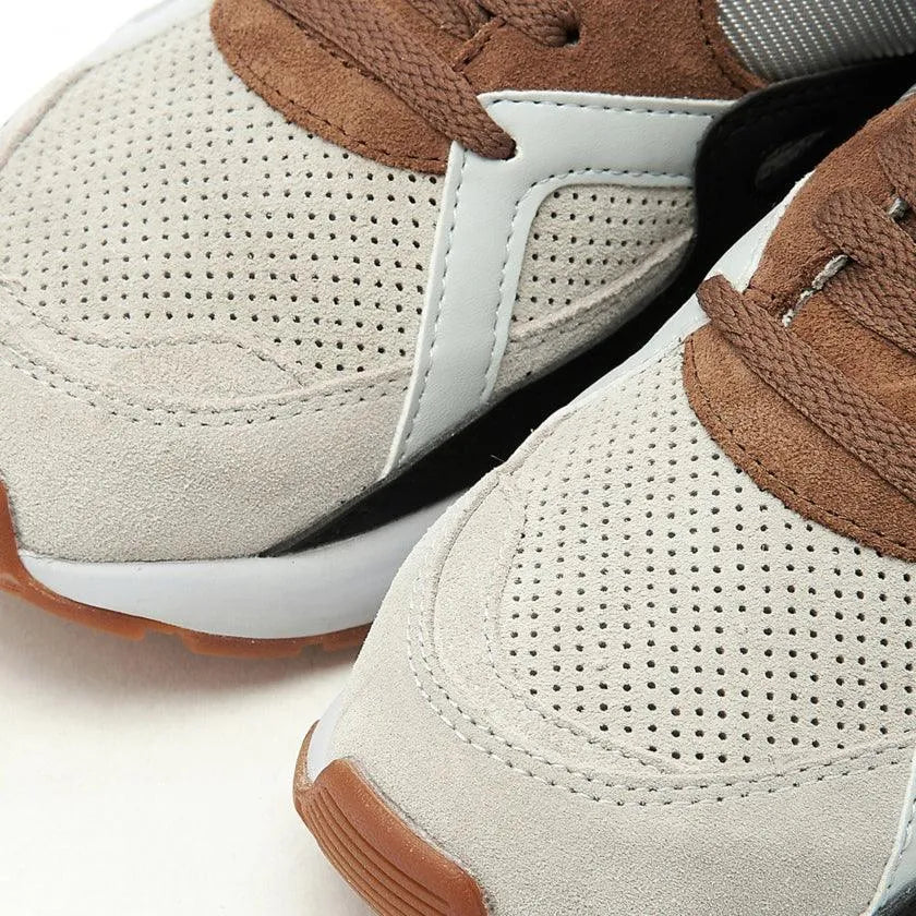 Zapatillas Le Coq Sportif R850 Winter Craft Gris Marron - Indy