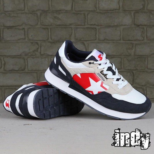 Zapatillas Starter Trucker Blanco Azul Rojo - Indy