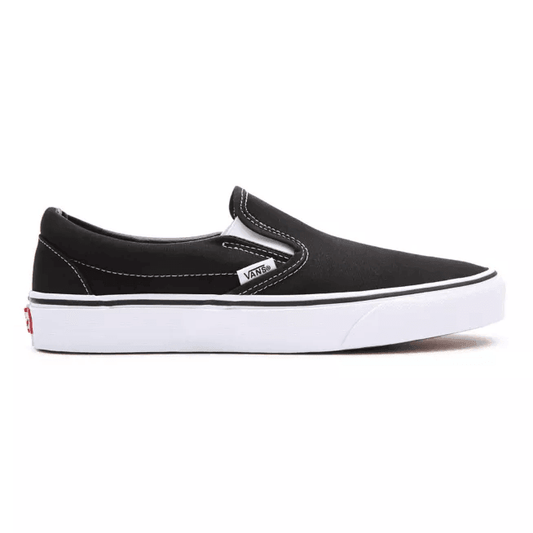 Zapatillas Vans Classic Slip On Negro Blanco - Indy