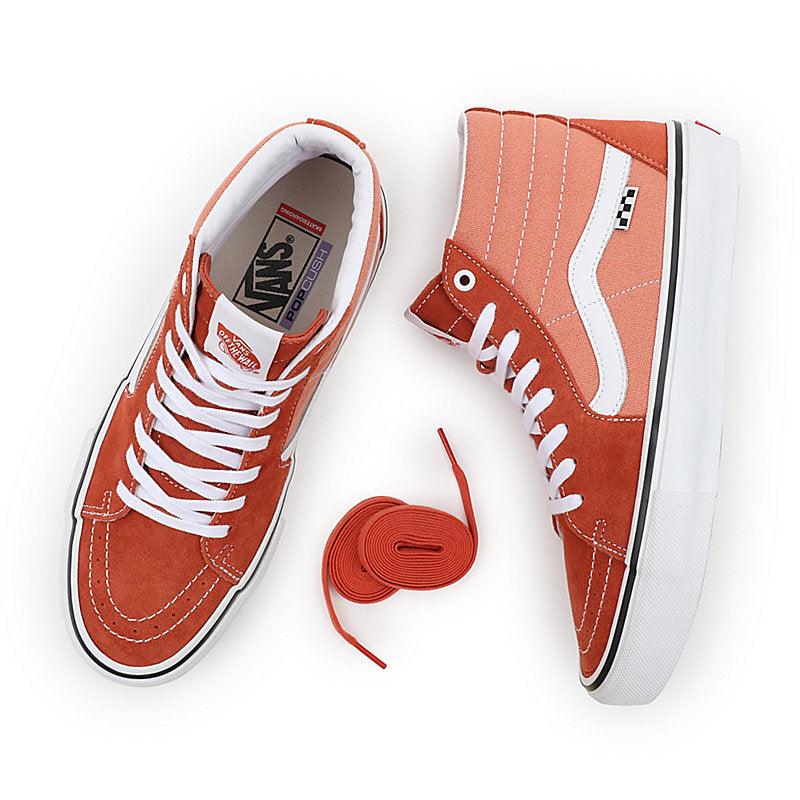 Zapatillas Vans M Skate Sk8 Hi Naranja - Indy