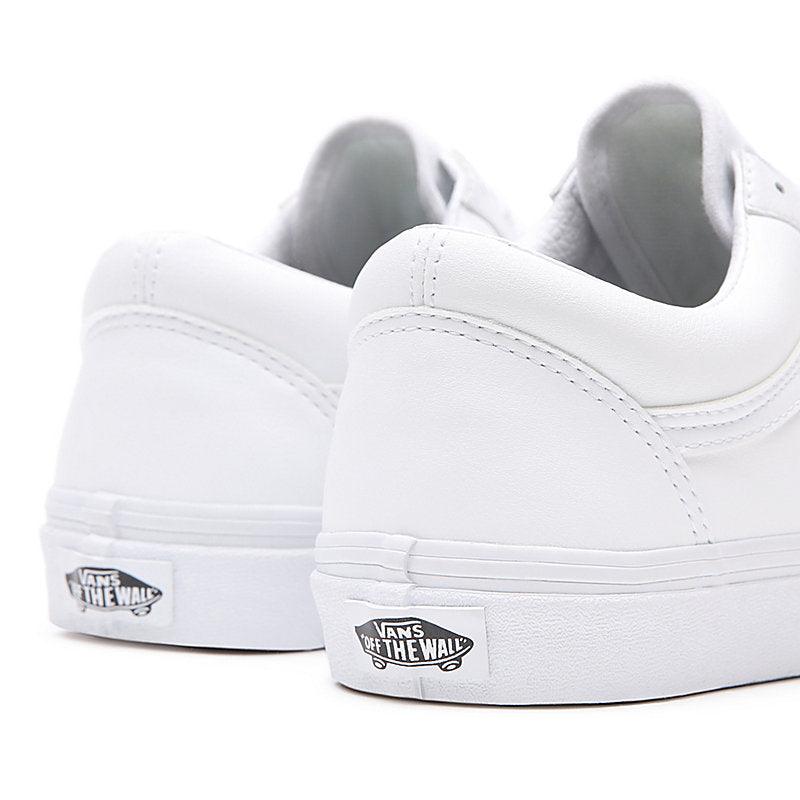 Zapatillas Vans Old Skool Leather Blanco - Indy