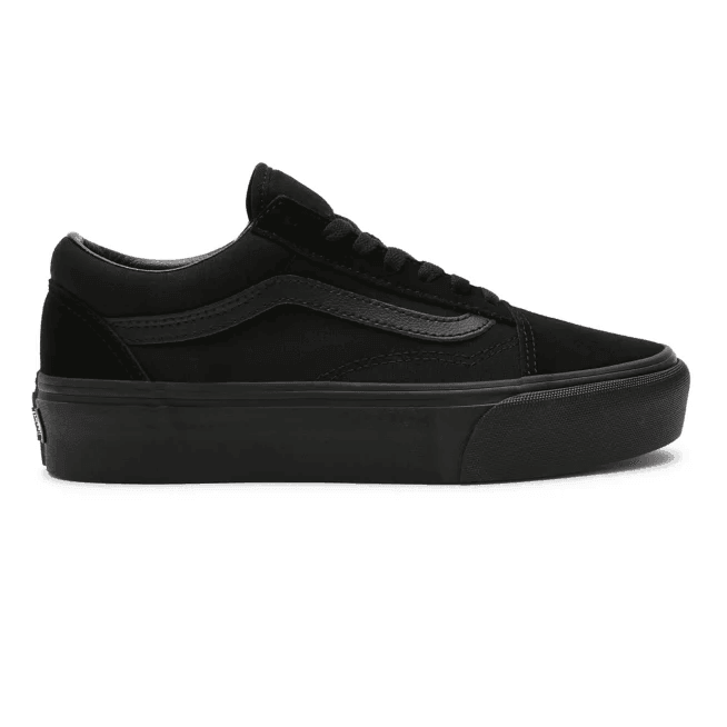 Zapatillas Vans Old Skool Platform Negro Negro - Indy