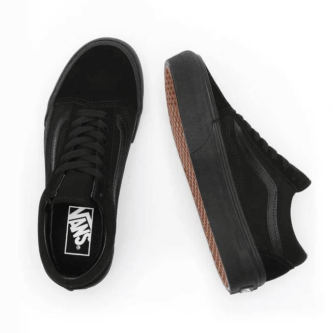 Zapatillas Vans Old Skool Platform Negro Negro - Indy