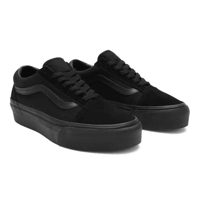 Zapatillas Vans Old Skool Platform Negro Negro - Indy