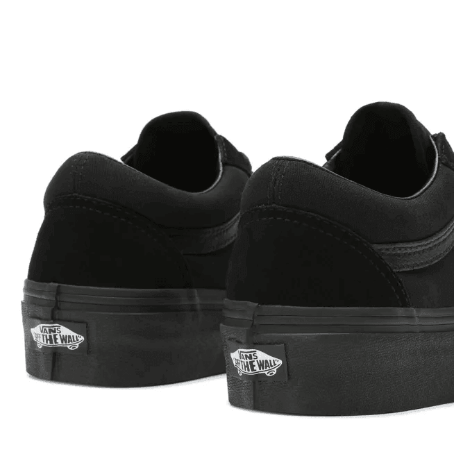 Zapatillas Vans Old Skool Platform Negro Negro - Indy