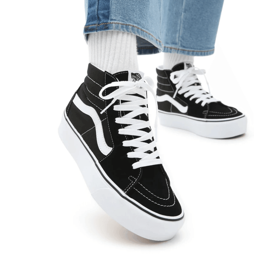 Zapatillas Vans Sk8 Hi Platform Negro - Indy