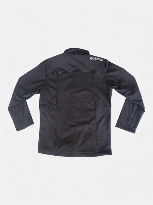 Campera Gotcha Through Softshel Negro