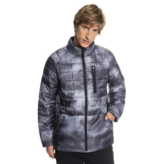 Campera Quiksilver Snow Release Gris Print - Indy