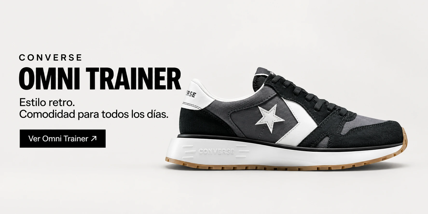 Converse Omni Trainer. Estilo retro. Comodidad para todos los días. Ver Omni Trainer.